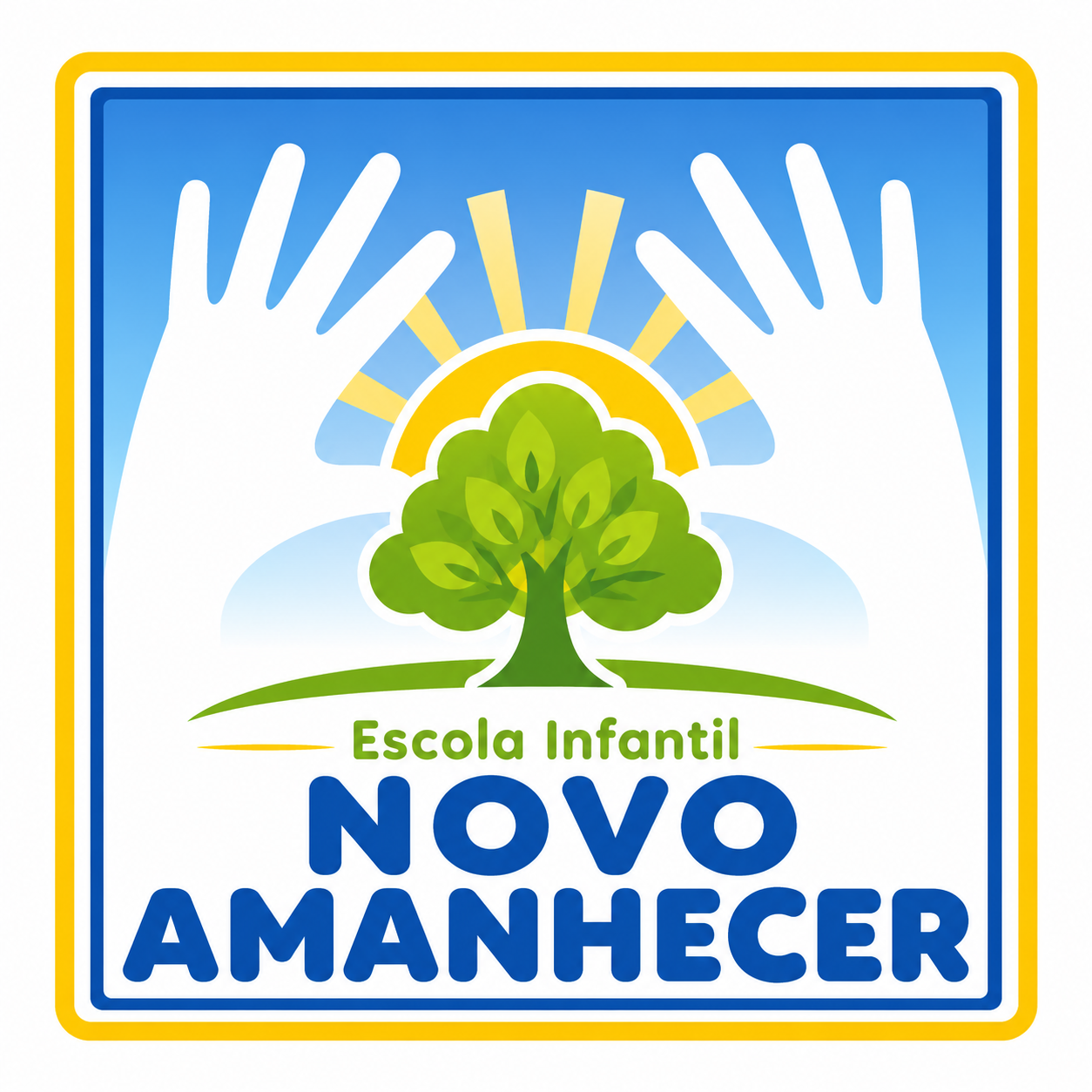 Logo Escola Infantil Novo Amanhecer